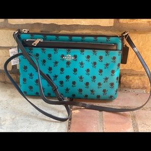 Coach crossbody in badlands print.